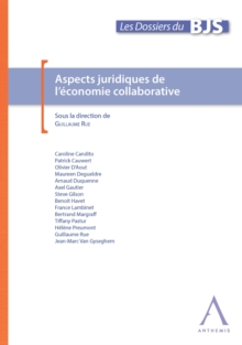 Image for Aspects juridiques de l'economie collaborative: Cadre juridique d'un phenomene societal large