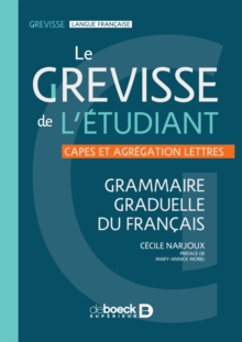Image for Le Grevisse de l'etudiant: Grammaire graduelle du francais