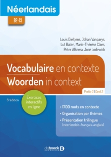Image for Neerlandais - Vocabulaire en contexte partie 2 / Woorden in context deel 2