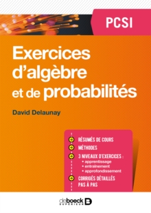 Image for Exercices d'algebre et de probabilites PCSI