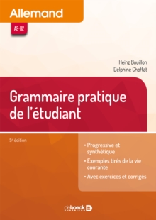 Image for Allemand - Grammaire de l'etudiant