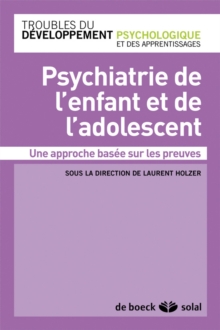 Image for Psychiatrie de l'enfant et de l'adolescent