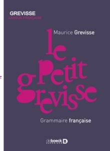 Image for Le petit Grevisse: grammaire francaise