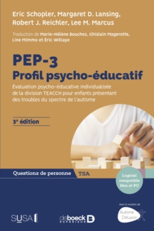 Image for PEP-3: Profil psycho-educatif