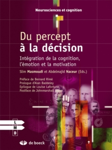 Image for Du percept a la decision