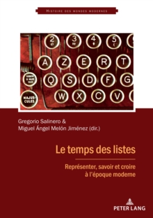Image for Le Temps Des Listes
