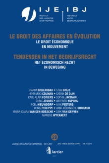 Image for Het economisch recht in beweging / Le droit economique en mouvement: Jaarboek Dag van de bedrijfsjurist 2017 - Annuaire Journee du juriste d'entreprise 2017.