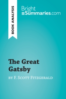 Image for Great Gatsby by F. Scott Fitzgerald (Book Analysis): Detailed Summary, Analysis and Reading Guide