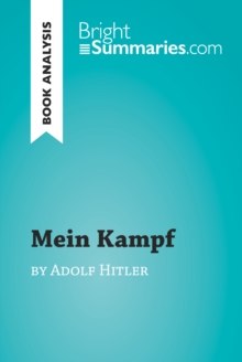 Image for Mein Kampf by Adolf Hitler (Book Analysis)