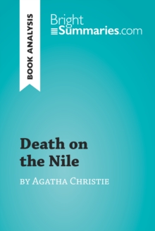 Image for Death on the Nile by Agatha Christie (Book Analysis): Detailed Summary, Analysis and Reading Guide