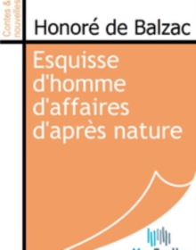 Image for Esquisse d'homme d'affaires d'apres nature.