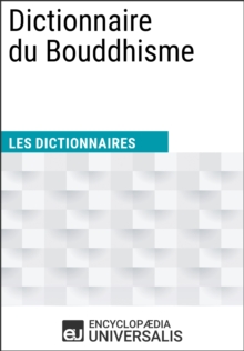 Image for Dictionnaire du Bouddhisme: (Les Dictionnaires d'Universalis)