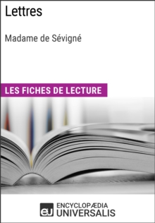 Image for Lettres de Madame de Sevigne: Les Fiches de lecture d'Universalis