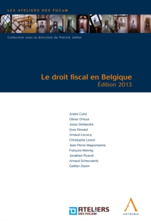 Image for Le Droit Fiscal En Belgique: Edition 2013.
