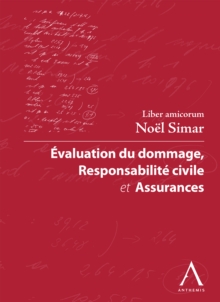 Image for Evaluation Du Dommage, Responsabilite Civile Et Assurances: Liber Amicorum Noel Simar (Droit Belge).