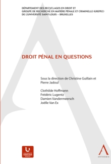 Image for Droit Penal En Questions: (Belgique)