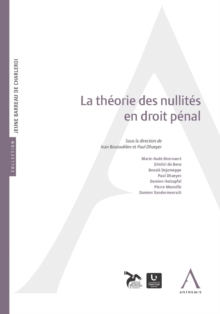 Image for La Theorie Des Nullites En Droit Penal: Et La Jurisprudence Antigone