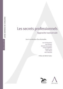 Image for Les Secrets Professionnels: Approche Transversale