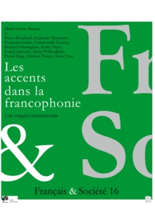Image for Les accents dans la francophonie: Une enquete internationale