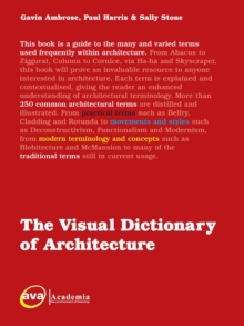 Image for The visual dictionary of architecture.