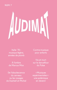 Image for Audimat - Revue n(deg)7: Revue de critique musicale