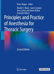 Image for Principles and Practice of Anesthesia for Thoracic Surgery