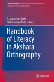 Image for Handbook of Literacy in Akshara Orthography