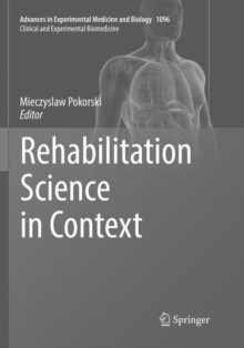 Image for Rehabilitation Science in Context