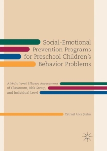 Image for Social-Emotional Prevention Programs for Preschool Children's Behavior Problems