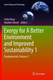 Image for Exergy for A Better Environment and Improved Sustainability 1