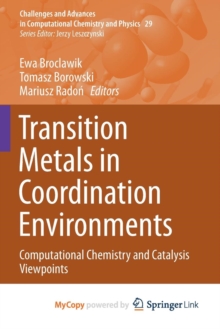Image for Transition Metals in Coordination Environments