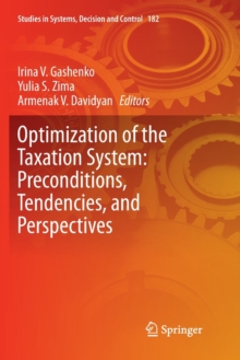 Image for Optimization of the Taxation System: Preconditions, Tendencies and Perspectives
