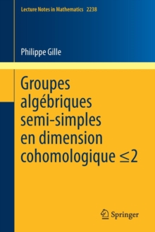 Image for Groupes algebriques semi-simples en dimension cohomologique =2