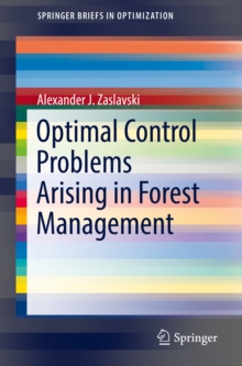 Image for Optimal control problems arising in forest management