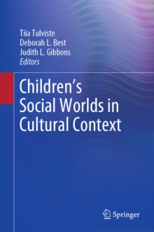 Image for Children's social worlds in cultural context