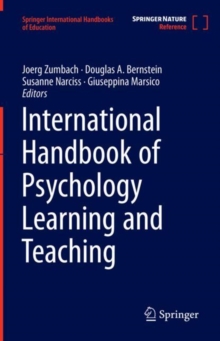 Image for International Handbook of Psychology Learning and Teaching