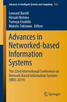 Image for Advances in Networked-based Information Systems : The 22nd International Conference on Network-Based Information Systems (NBiS-2019)