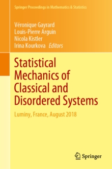Image for Statistical mechanics of classical and disordered systems: Luminy, France, August 2018