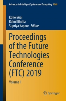 Image for Proceedings of the Future Technologies Conference (FTC) 2019 : Volume 1