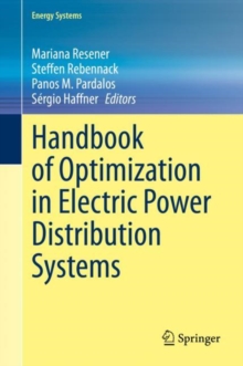 Image for Handbook of Optimization in Electric Power Distribution Systems