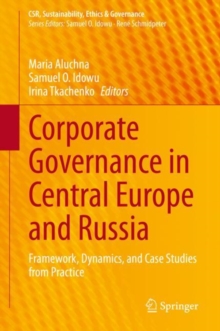 Image for Corporate Governance in Central Europe and Russia