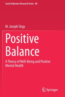 Image for Positive Balance : A Theory of Well-Being and Positive Mental Health
