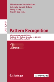 Image for Pattern Recognition: 5th Asian Conference, ACPR 2019, Auckland, New Zealand, November 26-29, 2019, Revised Selected Papers