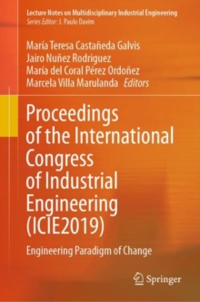 Image for Proceedings of the International Congress of Industrial Engineering (ICIE2019): Engineering Paradigm of Change
