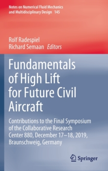 Image for Fundamentals of High Lift for Future Civil Aircraft