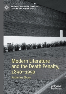 Image for Modern Literature and the Death Penalty, 1890-1950
