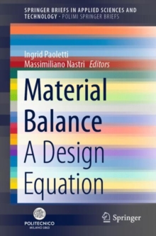 Image for Material Balance : A Design Equation