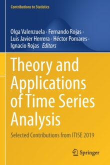 Image for Theory and Applications of Time Series Analysis