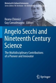 Image for Angelo Secchi and Nineteenth Century Science