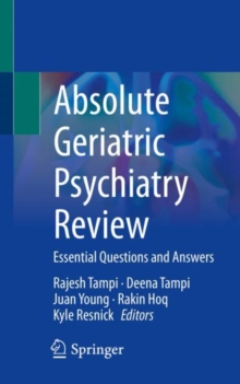 Image for Absolute Geriatric Psychiatry Review
